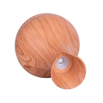 DIFUSOR HUMIDIFICADOR CON LUZ LED MADERA LH-4671