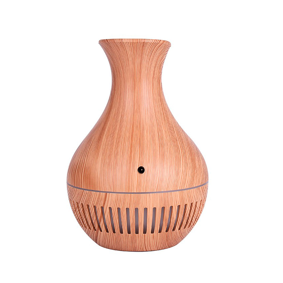 DIFUSOR HUMIDIFICADOR CON LUZ LED MADERA LH-4671