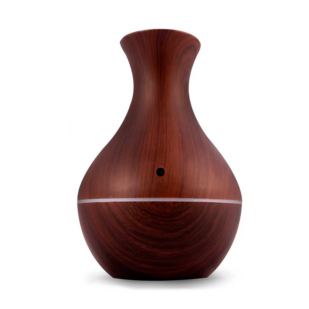 DIFUSOR HUMIDIFICADOR CON LUZ LED MADERA LH-4672
