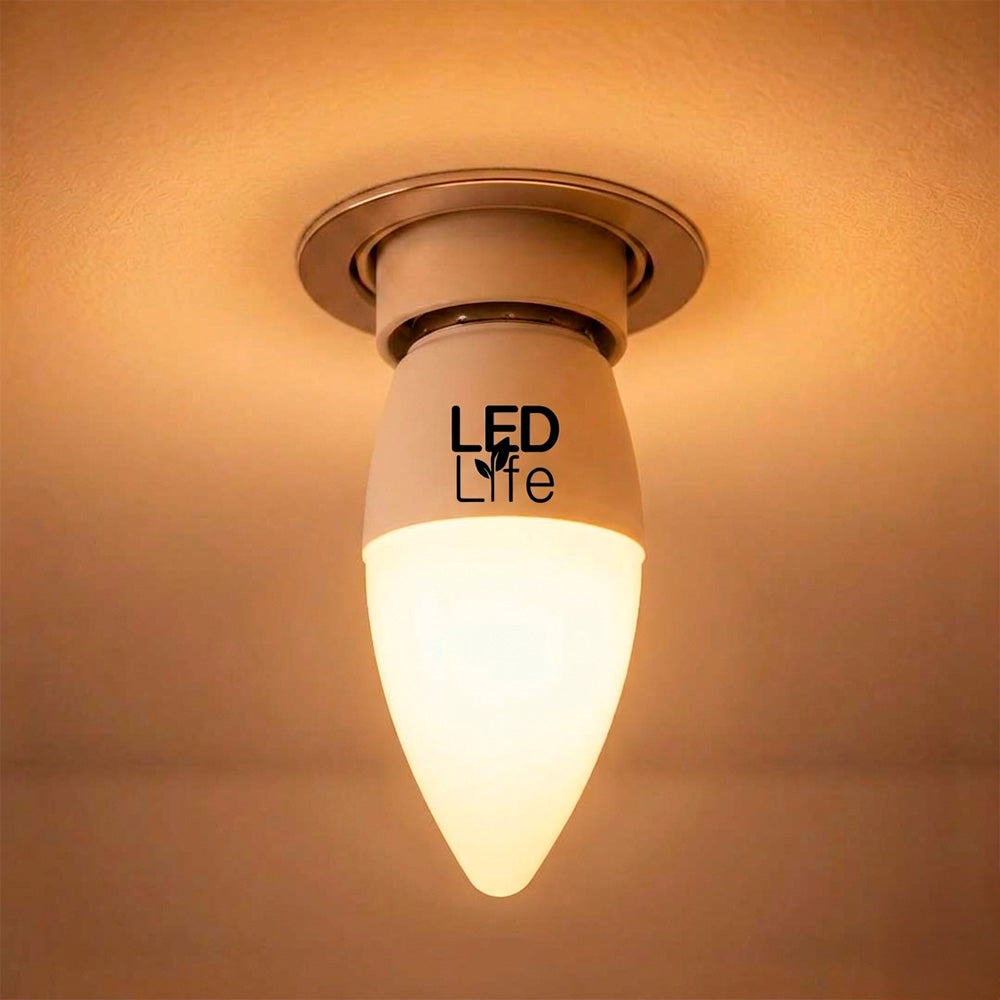 LAMPARA LED TIPO VELA 5W E27 CALI LED LIFE LH-2228