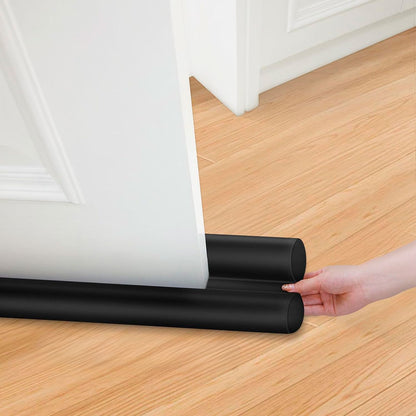 ZOCALO DOBLE PARA PUERTA 96CMX30MM NEGRO LH-4776