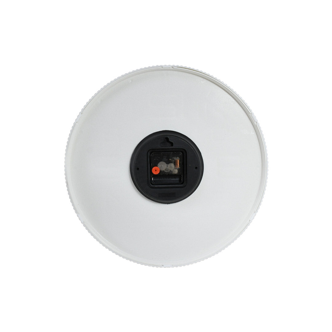 RELOJ REDONDO FONDO BLANCO 34CM DIAMETRO LH-4847
