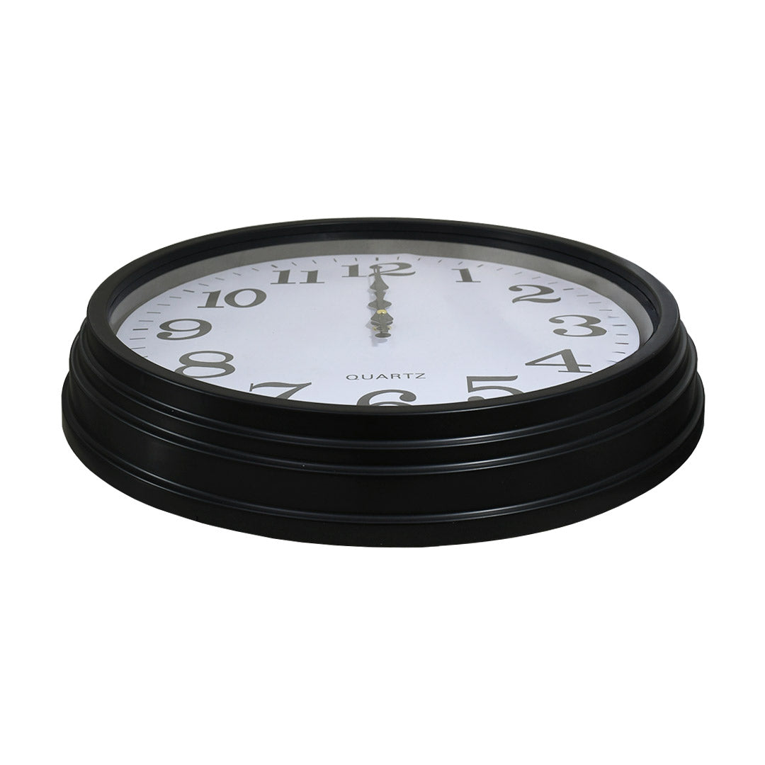 RELOJ REDONDO BORDE NEGRO DE 45CM LH-4849
