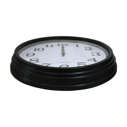 RELOJ REDONDO BORDE NEGRO DE 45CM LH-4849