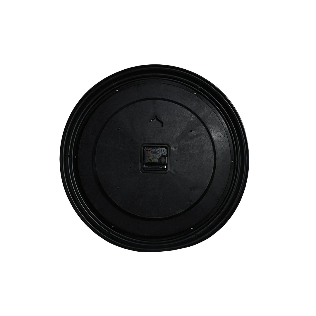 RELOJ REDONDO BORDE NEGRO DE 45CM LH-4849