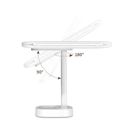 ESPEJO TRIPLE CON AUMENTO Y LED RECARGABLE LH-4850