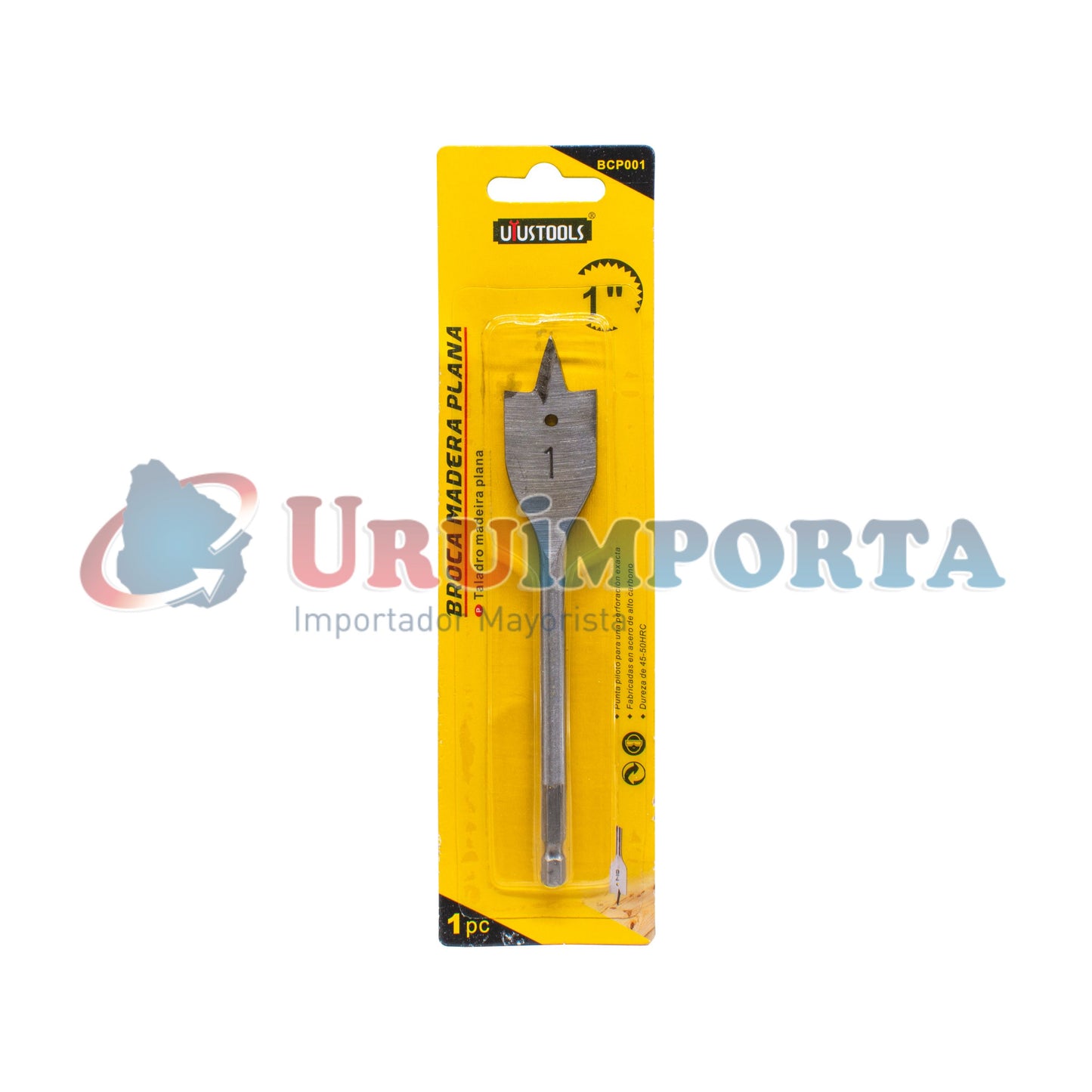 MECHA P/MADERA PLANA 1″ UYUSTOOLS BCP001