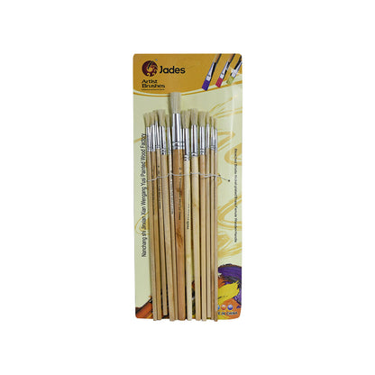 SET DE PINCELES 12 UNIDADES EN BLISTER LH-4485