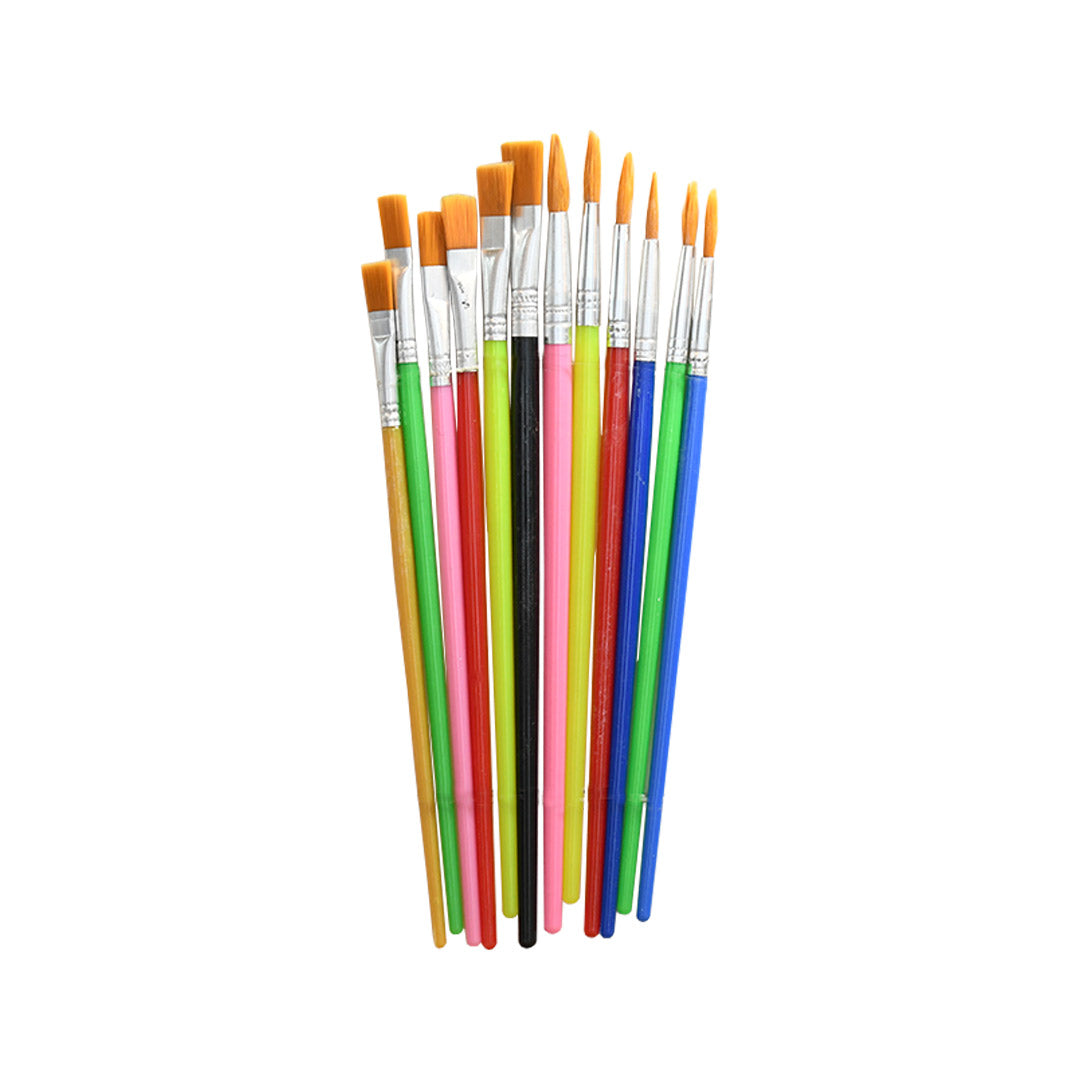 SET DE PINCELES 3 REDONDOS 3 PLANOS BLISTER LH4486