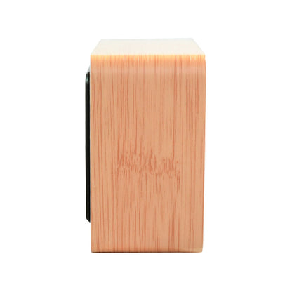 RELOJ DIGITAL BLOQUE DE MADERA LH-4649