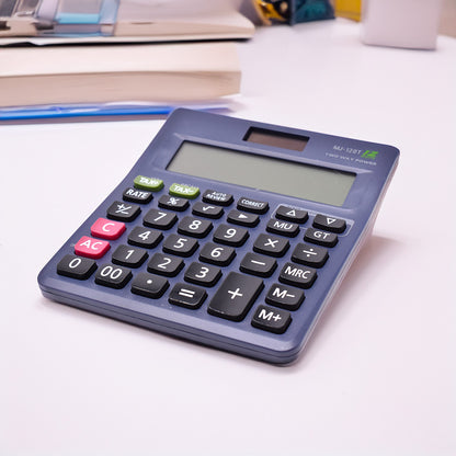 CALCULADORA SOLAR 12 DIGITOS MJ-120T-W LH-2678