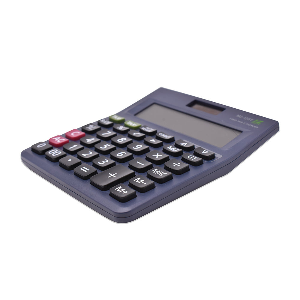 CALCULADORA SOLAR 12 DIGITOS MJ-120T-W LH-2678