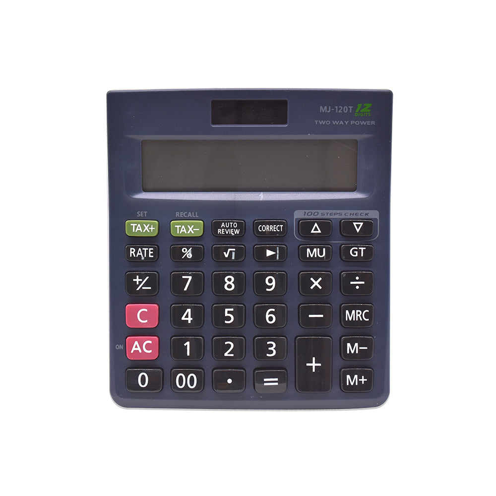 CALCULADORA SOLAR 12 DIGITOS MJ-120T-W LH-2678