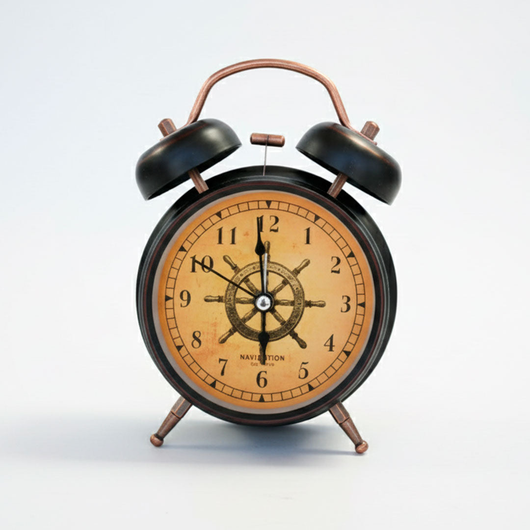 RELOJ DESPERTADOR REDONDO FONDO TIMON LH-4831