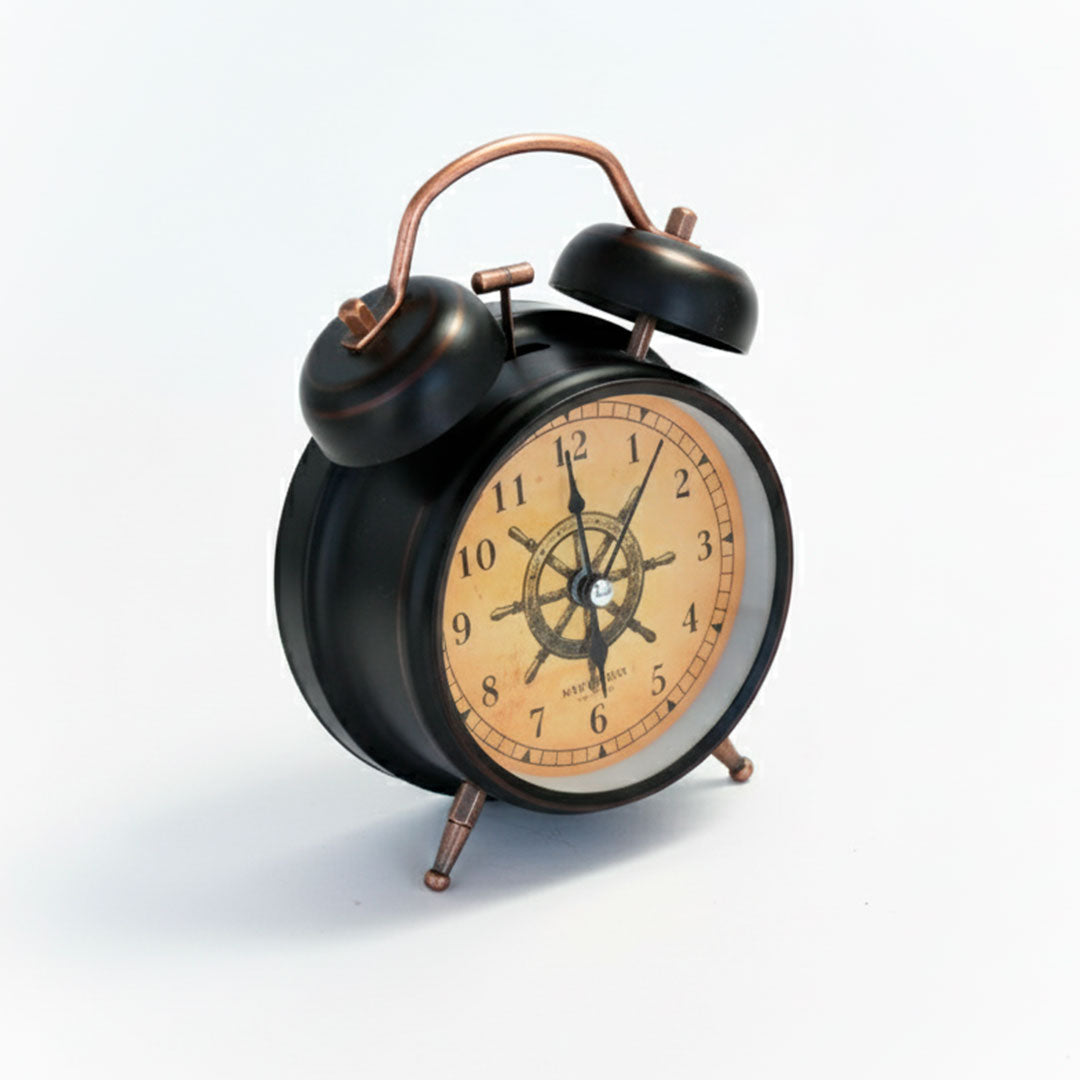 RELOJ DESPERTADOR REDONDO FONDO TIMON LH-4831