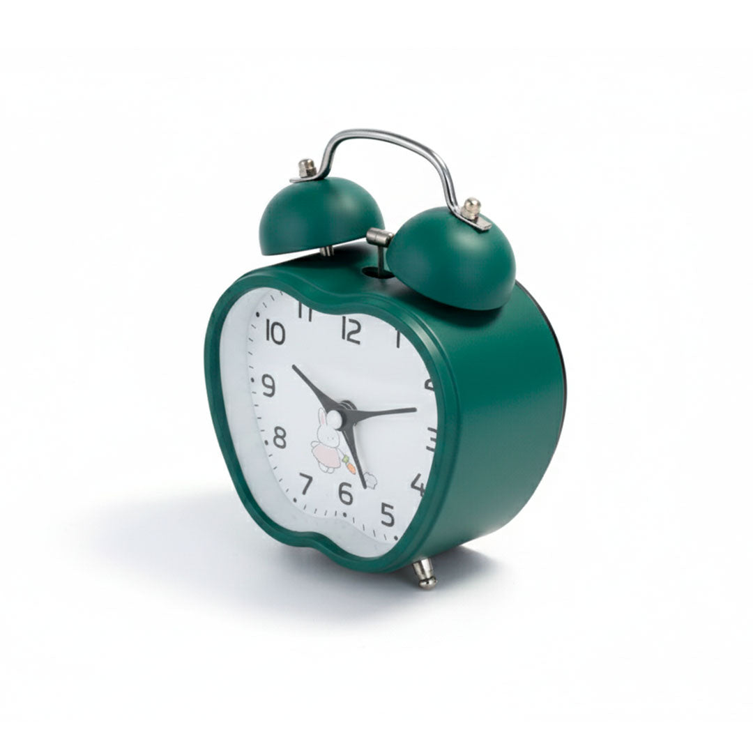 RELOJ DESPERTADOR TIPO MANZANA LH-4832
