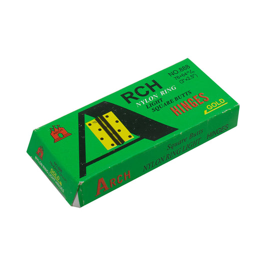 BISAGRA DE NYLON 3″ DORADA PAR LH-761