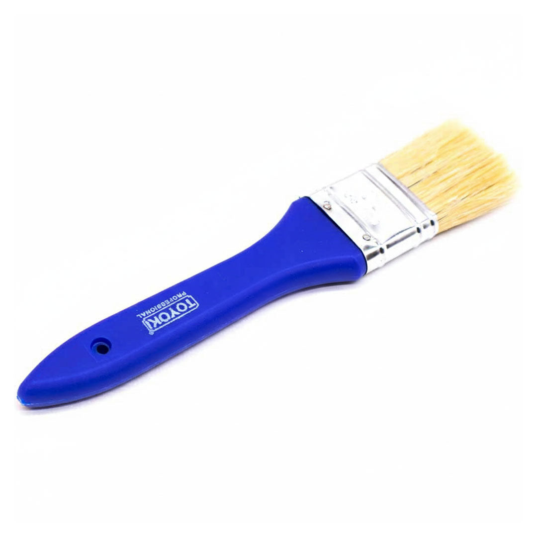 PINCEL 1 1/2″ MANGO AZUL PLASTICO TOYOKI LH-2277