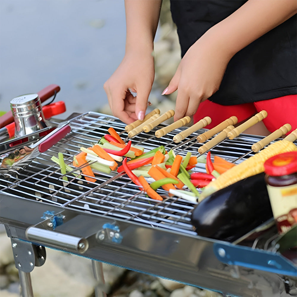 SET DE PINCHOS DE 40CM 10 UNID EN BLISTER LH-4605