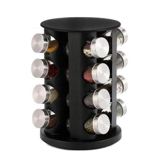 ESPECIERO 16 PZ GIRATORIO NEGRO LH-4617