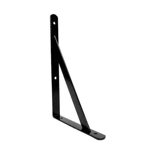 SOPORTE METALICO NEGRO 30X19 CM P/ESTANTE LH-2939
