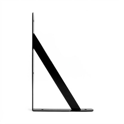 SOPORTE METALICO NEGRO 30X19 CM P/ESTANTE LH-2939