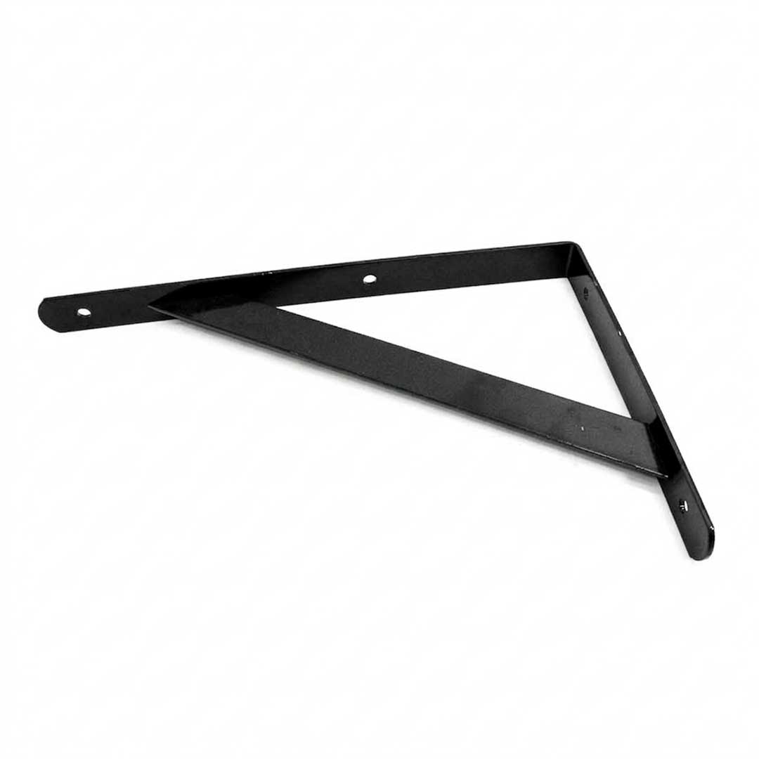 SOPORTE METALICO NEGRO 30X19 CM P/ESTANTE LH-2939