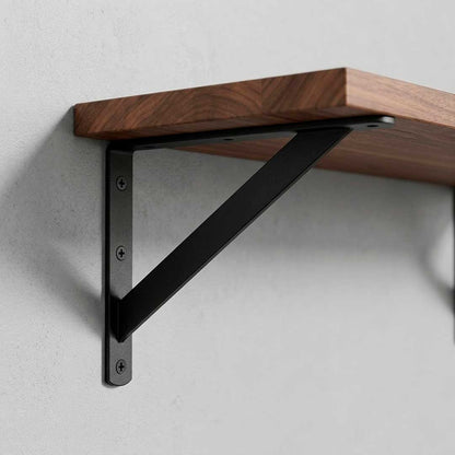 SOPORTE METALICO NEGRO 30X19 CM P/ESTANTE LH-2939