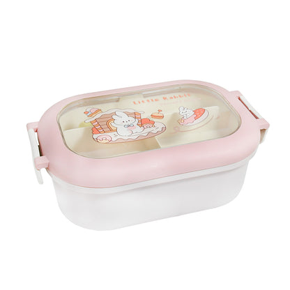 VIANDA INFANT 2NIVEL 6SEPARACION C/CUCHARA LH4922