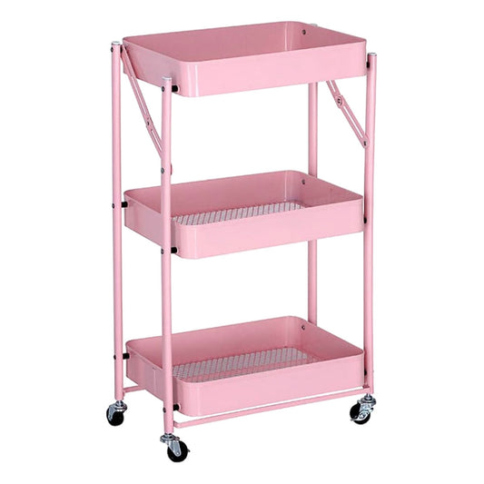 ORGANIZADOR 3 NIVELES PLEGABLE COLOR ROSADO LH4744