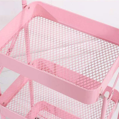 ORGANIZADOR 3 NIVELES PLEGABLE COLOR ROSADO LH4744