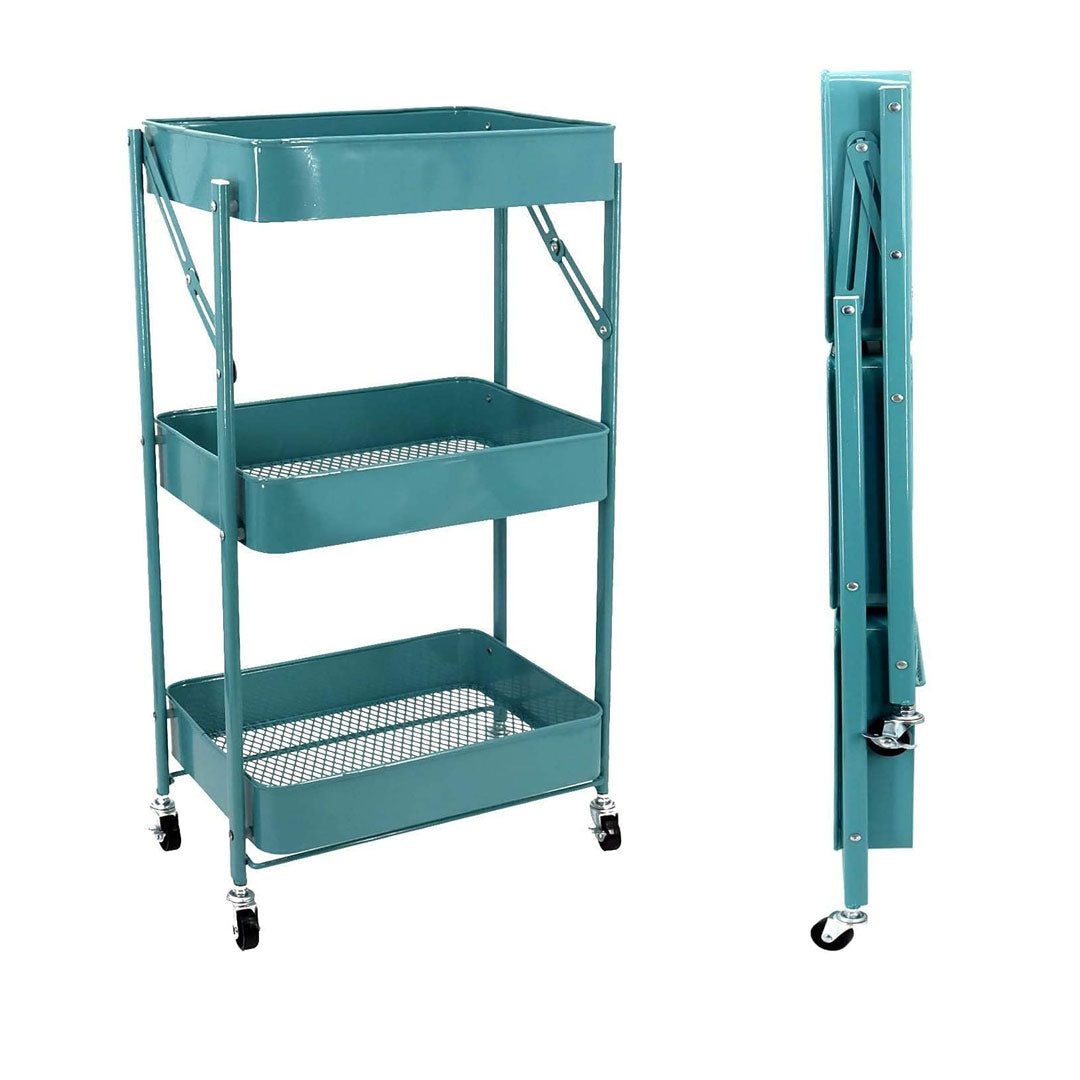 ORGANIZADOR 3 NIVELES PLEGABLE COLOR VERDE LH-4745