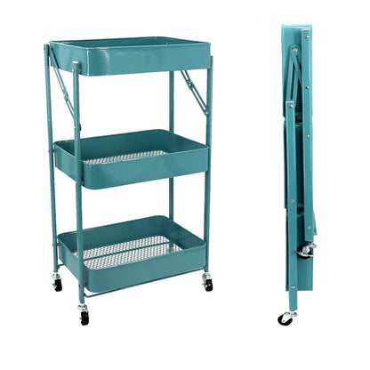 ORGANIZADOR 3 NIVELES PLEGABLE COLOR VERDE LH-4745