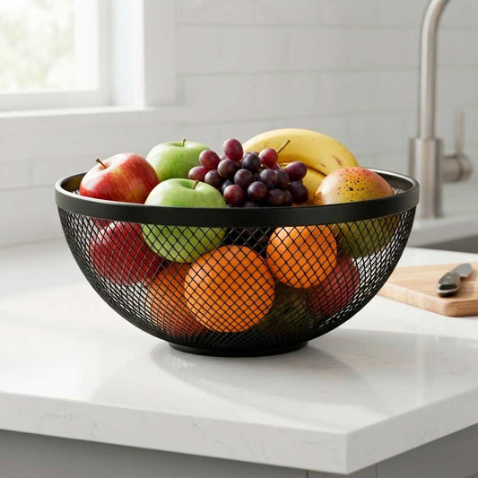 CANASTO PARA FRUTAS NEGRO LH-4756