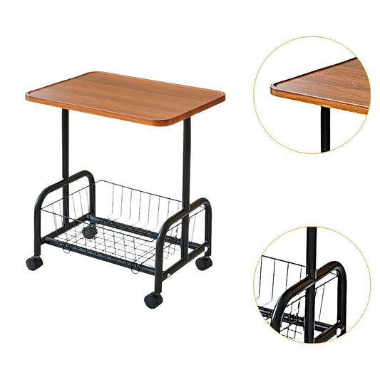 MESA AUXILIAR 54X34 5X47 BASE METAL NEGRO LH-4764