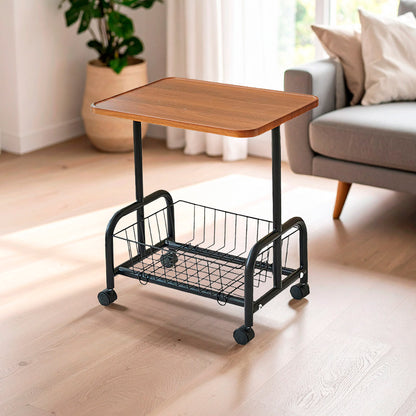 MESA AUXILIAR 54X34 5X47 BASE METAL NEGRO LH-4764