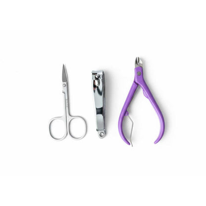 SET DE PEDICURE 3 PIEZAS EN BLISTER LH-4893