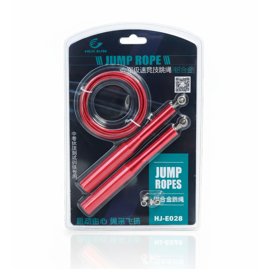 CUERDA PARA SALTAR MANGO METALICO E028 LH-4955