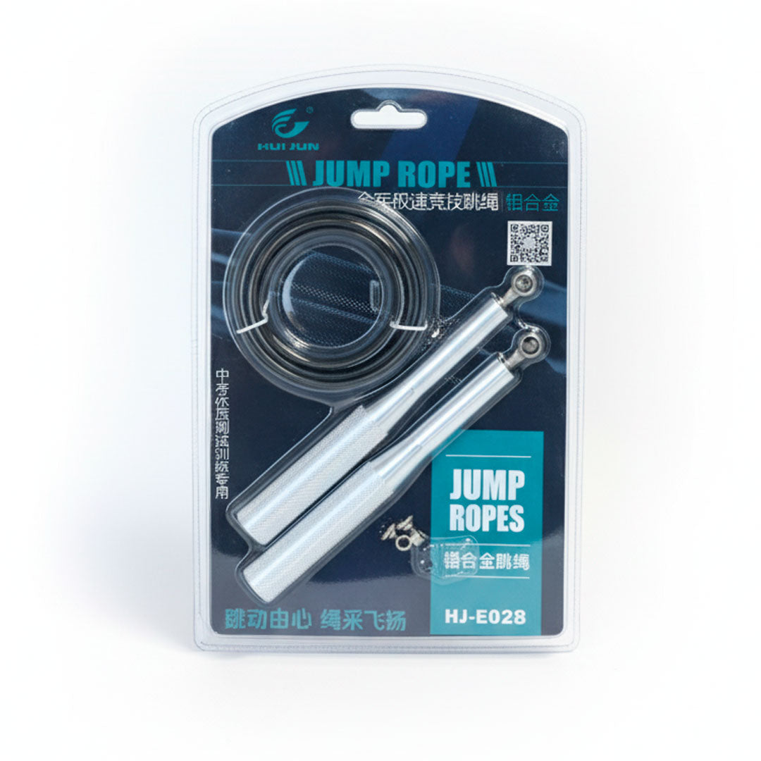 CUERDA PARA SALTAR MANGO METALICO E028 LH-4955