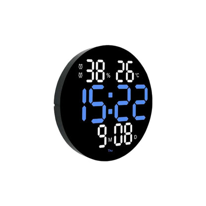 RELOJ DIGITAL ESPEJO REDONDO LH-4651