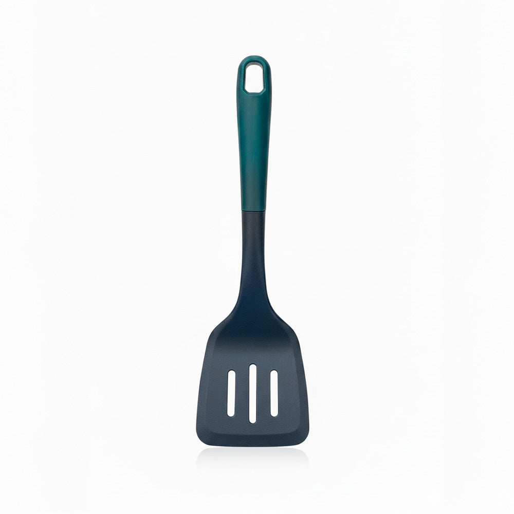 ESPATULA ESPUMADERA DE PLASTICO NEGRO LH-4721