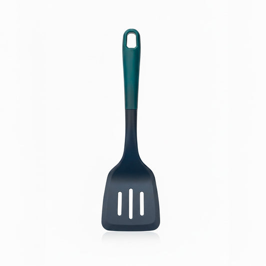 ESPATULA ESPUMADERA DE PLASTICO NEGRO LH-4721