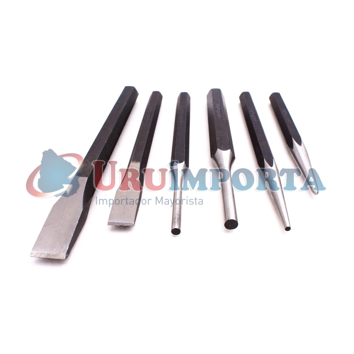 PUNTAS Y CINCEL 6PZ C/ESTUCHE UYUS CNP601
