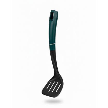 ESPATULA ESPUMADERA DE PLASTICO NEGRO LH-4724