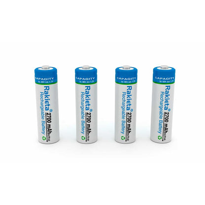 PILAS AA RAKIETA 4UNID RECARGABLE BLISTER LH-4839