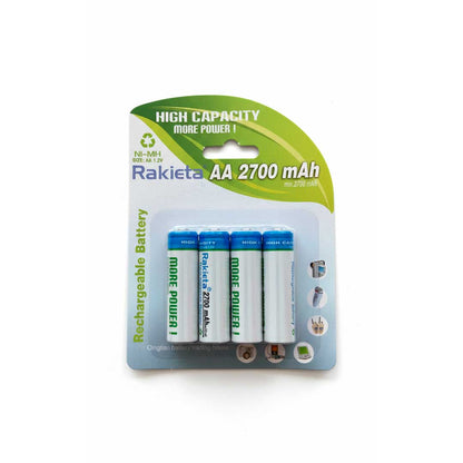PILAS AA RAKIETA 4UNID RECARGABLE BLISTER LH-4839