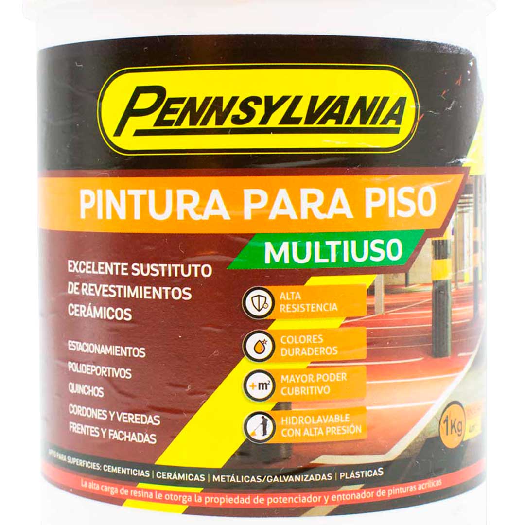 PINTURA PARA PISOS TEJA 1 KILO PENNSYLVANIA