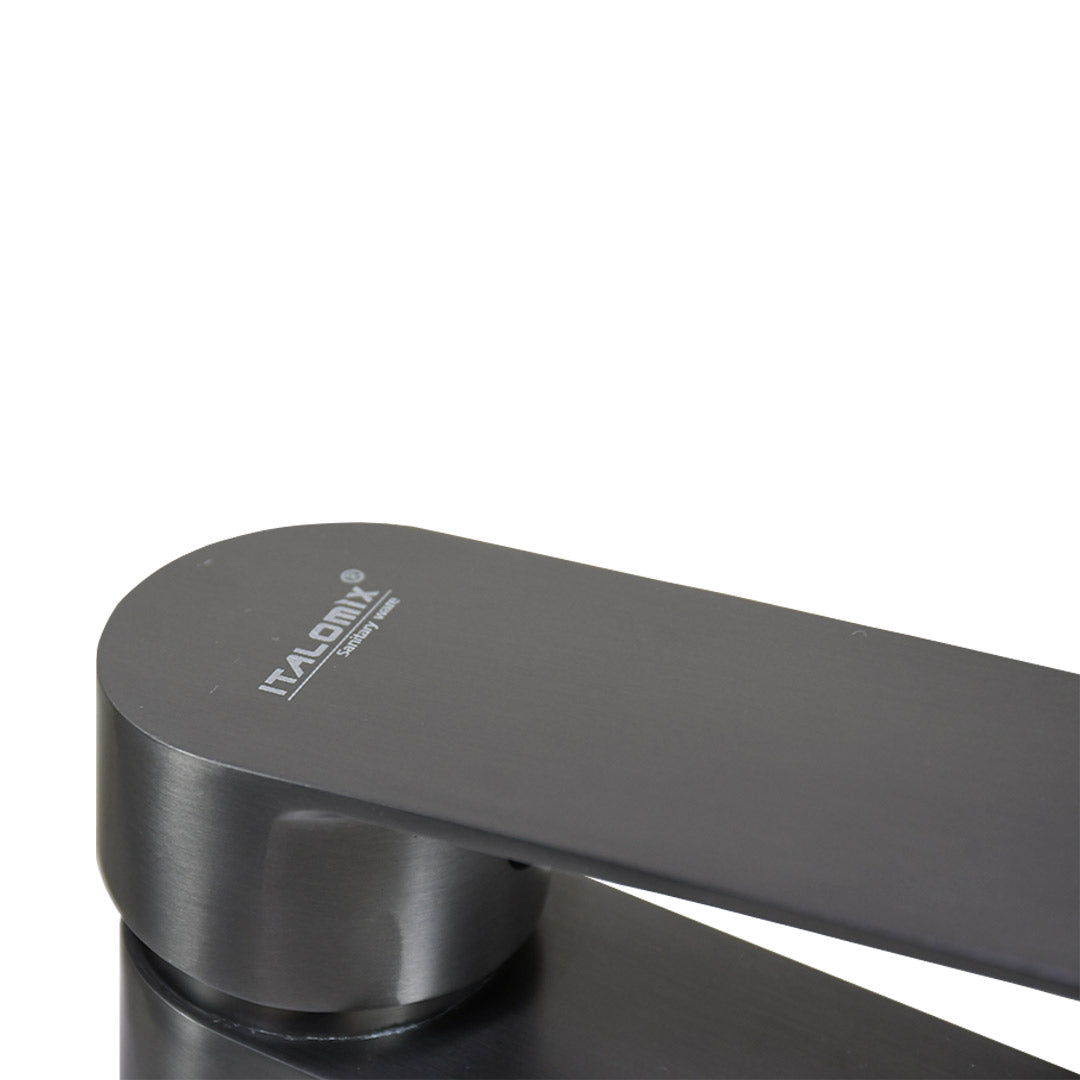 CANILLA GRAFITO MONOCOMANDO 17CM ITALOMIX LH-4817