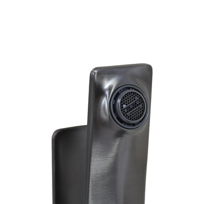 CANILLA GRAFITO MONOCOMANDO 17CM ITALOMIX LH-4817