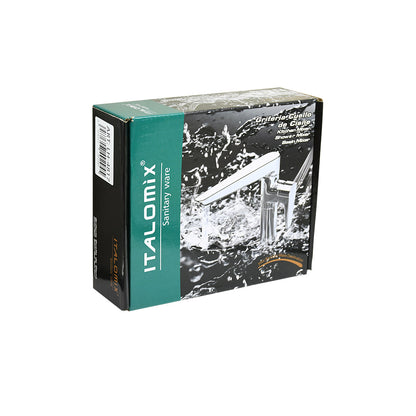 CANILLA GRAFITO MONOCOMANDO 17CM ITALOMIX LH-4817